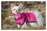 DRYUP Cape - Nano - Hundebademantel - pink