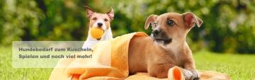 Hundebedarf - zum Kuscheln, Spielen, für Sicherheit und Unterwegs