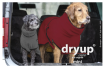 DRYUP Cape -Hundebademantel - bordeaux - NEUE FARBE - dryup-Bademantel-bordeaux-zwei