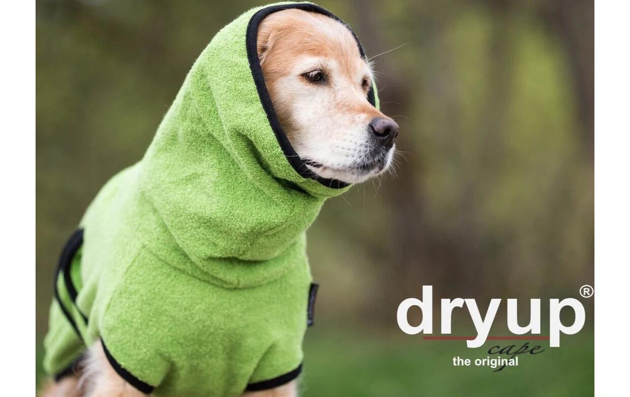 DRYUP Cape - Hundebademantel - kiwi - DRYUP-Bademantel-kiwi