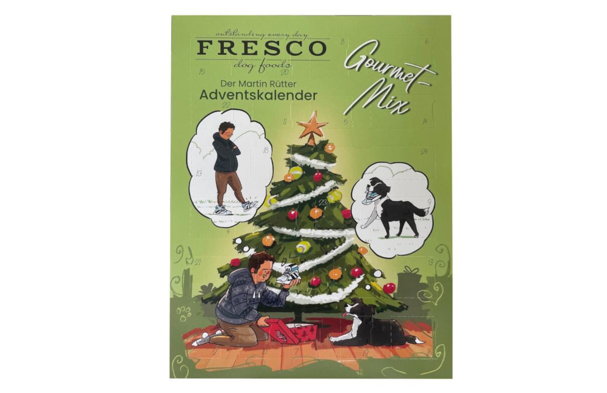 FRESCO Hunde-Adventskalender Gourmet Mix - Fresco_Adventskalender_Gourmet_Mix