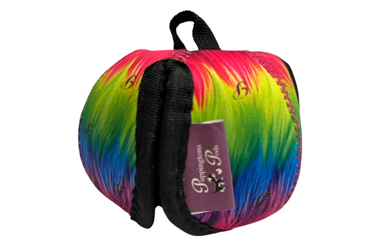 Puppingtons Pods - der ganz besondere Futterball - bunt - Puppingtons_Pods_bunt