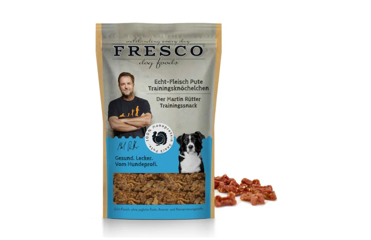 FRESCO Trainingsknöchelchen - Gütesiegel des Hundeprofis Martin Rütter - Martin_Ruetter_Fresco_Trainingsknöchelchen_Pute