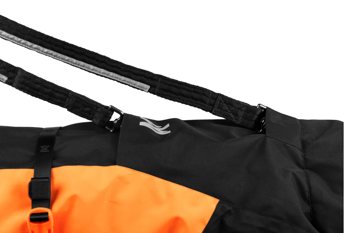 Non-Stop Dogwear Wintermantel Glacier 2.0_Loecher_fuer_Leinen