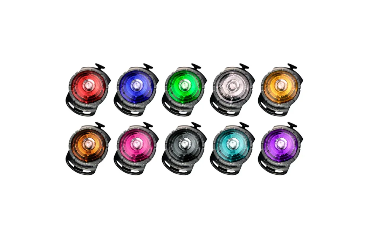Orbiloc - Dog DualTM_Leuchte fürs Halsband und Geschirr - ORBILOC-Licht-alle Farben