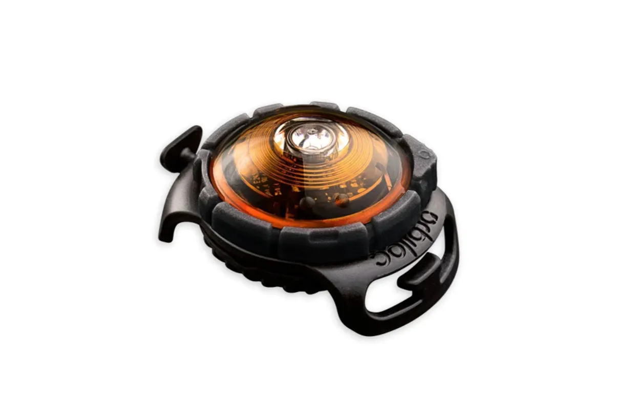 Orbiloc - Dog DualTM_Leuchte fürs Halsband und Geschirr - ORBILOC-Licht-amber