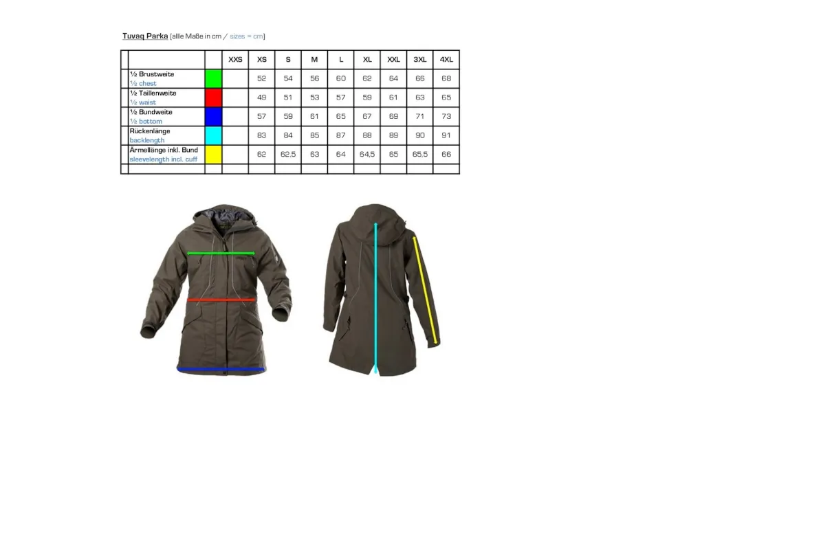 OWNEY Damen-Langjacke TUVAQ, Pale Orange - OWNEY_Damen_Langjacke_Tuvaq_Groeße