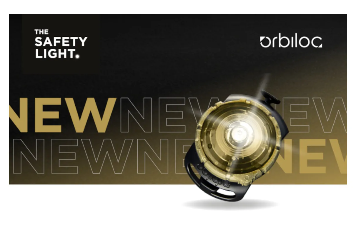 Orbiloc - Dog DualTM_Leuchte fürs Halsband und Geschirr - Orbiloc_Licht_Gold