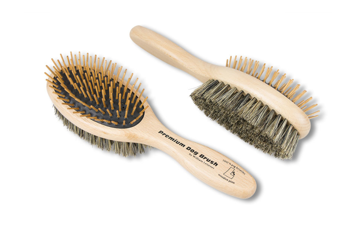 Premium_Hundebürste_Wildschweinborsten