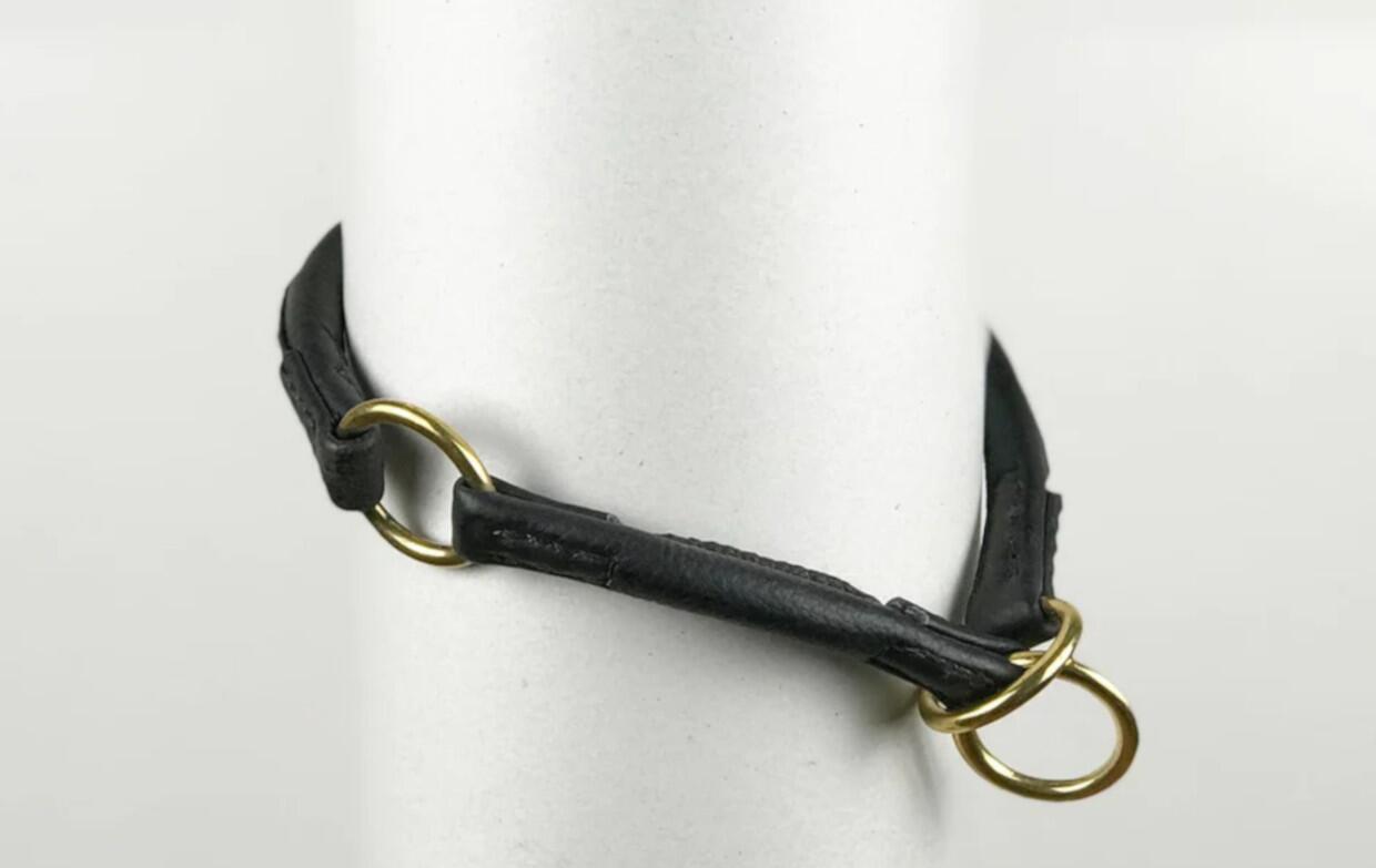 Zugstopp Halsband das Lockere, schwarz - Zugstopphalsband - das Lockere