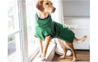 DRYUP-Bademantel-dunkelgrün