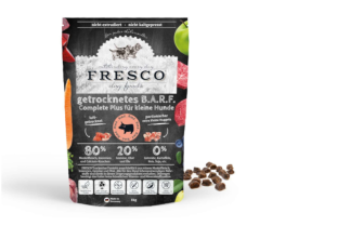 Fresco Trockenbarf Complete Plus Rind für kleine Hunde