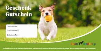 Geschenk-Gutschein für Hundebesitzer