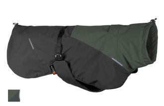 Non-Stop Dogwear Wintermantel Wool 2.0_gruen/grau