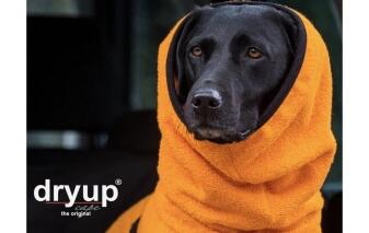 DRYUP Cape - Hundebademantel - clementine
