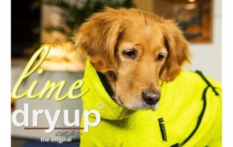 DRYUP Cape - Hundebademantel - lime