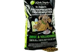 Dr. Ziegler - kaltgepresstes Hundetrockenfutter - Ziege und Vollkornreis