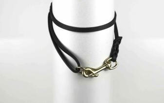 Fettlederleine 1m lang/12mm breit