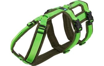 AnnyX Geschirr SAFETY FUN oliv-hellgrün