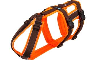 AnnyX Geschirr SAFETY FUN orange-braun