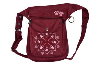 Nijens Leckerlitasche, Hannover Mandala, rot