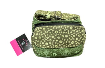 Nijens Leckerlitasche, Mainz724, grün mit Pfötchen