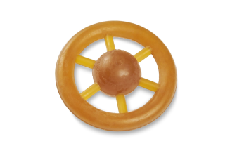 Wolters Hundespielzeug Pure Nature Dental Spielrad