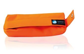 AnnyX-Futterbeutel Apportierbeutel in leuchtend orange für besseres Auffinden