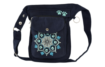 Nijens Leckerlitasche, Hannover Mandala, blau - Nijens_Hannover13