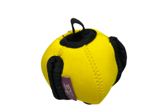 Puppingtons Pods - der ganz besondere Futterball - gelb - Puppingtons_Pods_gelb