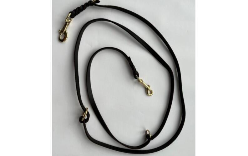 Fettleder-Führleine-2,4m