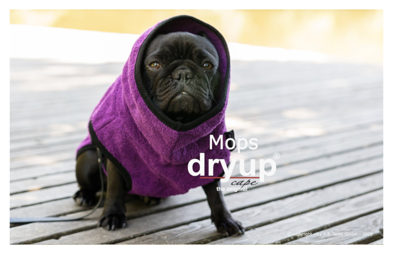 DRYUP-Bademantel-MOPS-Bilberry