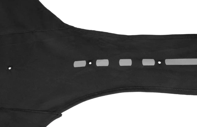 Non-stop-Dogwear-Regenmantel-Drainageloecher