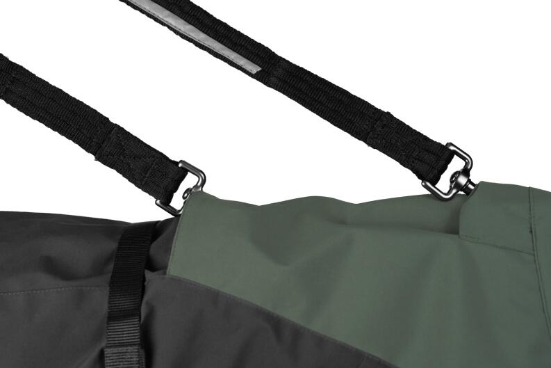 Non-Stop Dogwear Wintermantel Wool 2.0_Leinenoeffnungen