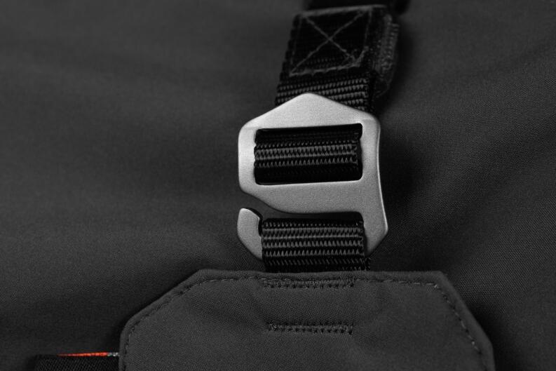 Non-Stop Dogwear Wintermantel Wool 2.0_Verschluss